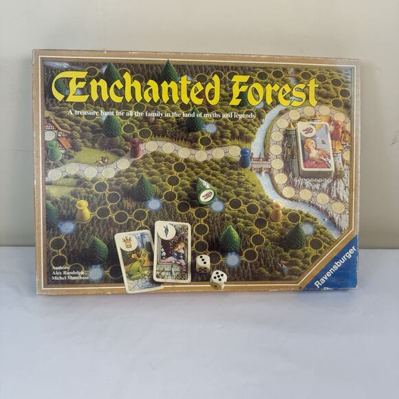 Vintage Enchanted Forest Board Game By Ravensburger 1982 100% complete - Picture 1 of 12